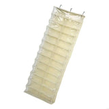 New Multiple Use 26 Pocket Over The Door Hanging Shoe And Sweatshirt Planner Highlighting Clear Pouches Space Saving Wall