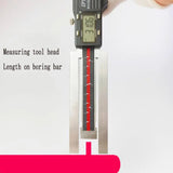Used to measure the diameter of the inner hole, boring rod measuring ruler, high-precision universal vernier