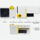 Electric Anti-Static Film Dust Remover Cleaning Brush for 120/135 Film Photography Equipment
