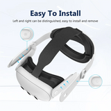 ABWG-Adjustable Head Strap for Meta Quest 3 VR Headset Elite Strap for Meta Quest 3