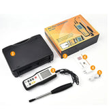 HTI HT-9829 High Sensitivie Digital Portable Wind Speed Meter Hot Wire Thermal Anemometer Anemometro Measuring Instruments