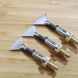 S Series Leather Edge Hot Press Head Leather Creaser Tips Leather Electric Crimping Machine Accessories Leather Craft Tools M8