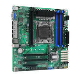 C612 IPC nas soft routing X99 main board E5-V3V4 quad network 2.5G 10sata MATX