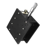 Model LZ125-2 - Z-axis manual lifting platform - double guide rail precision adjustment platform