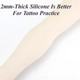 Silicone Molds Tattoo Fake Skin Aesthetic Tattoos Poses Arm Professional Art Tattoos Supplies Mannequin Artificial Tattoo Skins