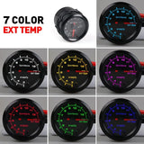 12V Car Modification Exhaust Temperature Gauge 52mm Racing Universal High-speed Stepper Motor Exhaust Temperature Gauge