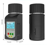 Portable Grain Moisture Tester for 25 Grains Wheat Corn Coffee High Precision with Temperature Compensation Data Storage