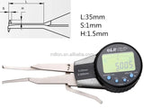 5-25mm/0.005mm Digital Inside Caliper Electronic Gauge with Rotatable Dial Measuring Bore Groove Caliber Micrometer