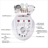 6 In 1 Ultrasound Diamond Dermabrasion Ultrasonic Machine For Skin Rejuvenation