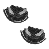 Inner Pull Handle Sticker For Mini Cooper F56 Real Carbon Fiber Car Interior Door Handle Cover