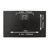 9inch 1280x720 900nits OutDoor LCD Monitor IPS LCD Screen Black Metal Case