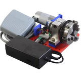 Adjustable speed and forward/reverse control, high-torque low-speed rotating chuck, foot switch, mini all-in-one machine
