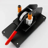 1 Ton News Force | Mini Manual Die Cutting Machine for Leather, Fabric, Silicone Cutting (100x100mm Work Area)