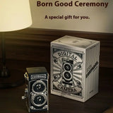 New Retro CCD Dual Reflex Camera Mini Manual Camera Recording Simulation Portable Digital Camera