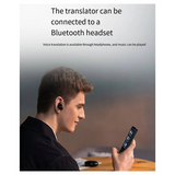 M50 AI Voice Real Time Translator Machine 142 Multi Online Languages Voice-Record 3.97 Inch Portable Offline Tradutor