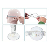 Glasses Repair Optometry Tool Kit Multi-function Radian Ruler Front Inclinometer PD Ruler Amsler GridEye Vision Inspection Chart