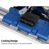 Circular saw fixed guide rail woodworking slide trimming machine slotting guide rail slide woodworking tool