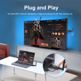 5G 200M Wireless HDMI Transmitter and Receiver Laptop PC TV Meeting Projection Audio Video Display Adapter No Need Wifi Internet