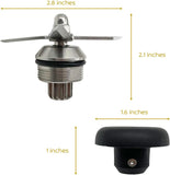 Juicer Wall Breaker Blender, Stainless Steel Blender Compatible with Vitamix-5200 Series, Includes 1x 4-blade Assembly and 1x