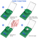 Milligram Scale 50g/0.001g, Portable Digital Jewelry & Microgram Scale with LCD Backlight, Tare Function