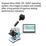 HY-500B 5MP Digital Microscope Camera CMOS USB Electronic Eyepiece High Resolution Microscope High Speed Industrial Camera