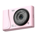 4K CCD Digital Camera for Student Compact Digital Photography Camera 180°Flip Screen Selfile Camera for Kid Adult Beginners