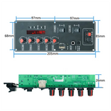 MP3 Decoding Board With Treble And Bass Adjustment Knob Support MP3/WMA/WAV/Flac/Ape Audio Receiver Module Easy Operate