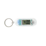 Digital Wall Watch Keychain Clock Transparent Mini Electronic Watch Clock Dedicated Silent Convenient Schedule For Study Exams