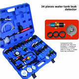 34 Pieces, 28 Pieces, Car Water Tank Pressure Gauge, Water Tank Leak Detector, Testing Tool, Antifreeze Replacement Machine