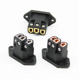 Gold/Rhodium/Copper Plated AC250V 10A IEC Inlet 3 Pin Socket Solderless HiFi Fever Audio Amplifier AC Power Socket