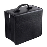 400 Capacity CD/DVD Storage Organizer Case Portable, High Capacity CD Holder For Home And Travel