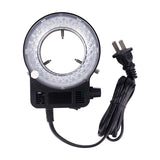 China 7x - 45x Optical Zoom Industrial Binocular Stereo Microscope with LED Light Electronic Lab Testing Mobile Phone Repair