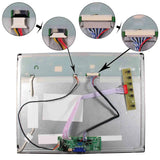 Vsdisplay Universal Design Pcb Board Display Control Board Vga Input Lcd Driver Board For 12.1Inch 800X600 G121Sn01 V4