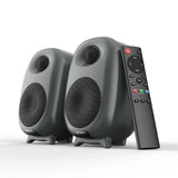 80W High-fidelity 4-inch Active Speaker 2-way Bookshelf Speakers 3D Stereo 35 HZ-20 KHZ High-end Home BT Remote Audio Equipment