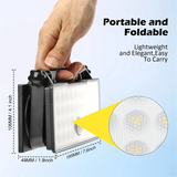 Solar Light Outdoor Portable Solar Camping Light Work Light Solar Wall Light IP65 Waterproof 1000 Lumen for Porch Garden