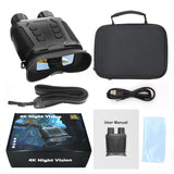 NV3280 Night Vision Goggles Binoculars With 4K 8X Digital Zoom for Hunting and Camping