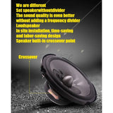 Car Front Door Audio Speaker Modification 1604C Speaker High and Low Frequencies 6.5-inch Car Kit Speaker