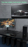 4K@60hz 6x2 HDMI Matrix 6 IN 2 OUT HDMI Switch Splitter 4x2 Matrix Optical Audio Video Converter for PS4 Camera PC To TV Monitor