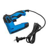 2 in 1 Electric Stapler Brad Nailer with 2000 Fasteners & Nails Cable Stapling Tool for Wood Upholstery Carpentry DIY Crafts