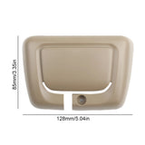 Rear Seat Belt Guide Limiter Rear Seat Safety Belt Guide Cover Buckle Clip for Mercedes Benz W292 W166 GLE GLS 2015-2019