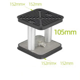 152x152MM Powerful Suction Cup Base - Square Double Sided Vacuum Cup for Glass and Stone CNC Machining