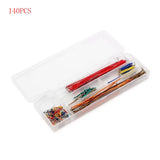 140/560/840PCS Electronic Diy Bread Circuit Board Jump Wire Test U Shape Solderless 14 Length of PCB Breadboard Jumper Cable Kit
