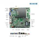 B190 industrial control motherboard J1900/1800 dual network port 6 strings mini ITX industrial X86 all-in-one computer