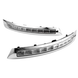 1Pair for Volvo XC90 2007-2013 LED DRL Turn Signal Daytime Running Light Daylight Fog Lamp