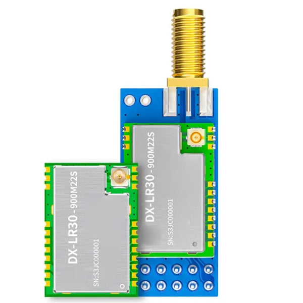 DXLR30 SX1262 Chip Lora Module SX1262 RF Module 8Km 22Dbm UART Lora S ...
