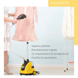HOMCOM Professional Home Vertical Steam Iron 1.4L Power 1950W