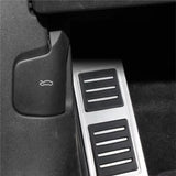 LHD Gas Brake Foot Rest Pedals For E-TRON A6 E-TRON Q6 E-TRON Q8 E-TRON 2025 2026 Pedal Cover Pad