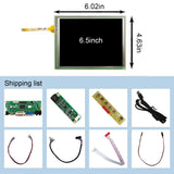 H/D VGA DVI Control Board And 6.5" G065VN01 V2 640x480 LCD Resistive Touch Screen