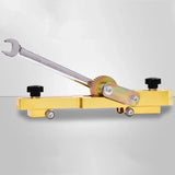 Welded edge cutting gas pipe shavings flange cutter 90-315mm manual PE pipe edge planer hot melt hip welding machine