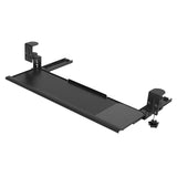 Keyboard Tray Pull Out Slider Track Adjustable Heavy-duty Easy to Install No